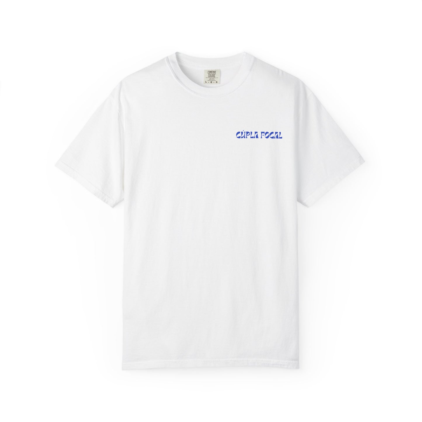 Cúpla Focal Graphic Tee- White/Blue