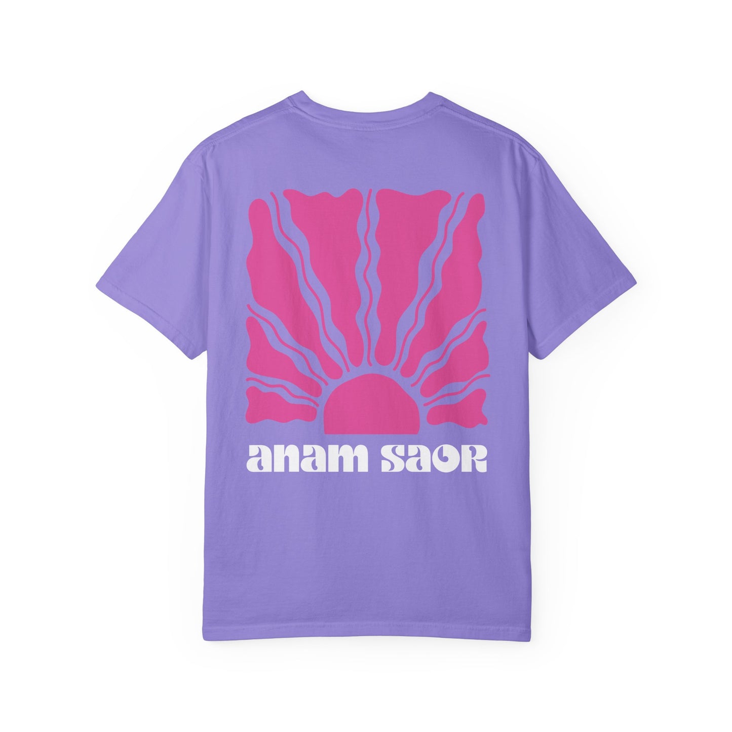 Anam Saor “Free Soul” Graphic Tee- Purple