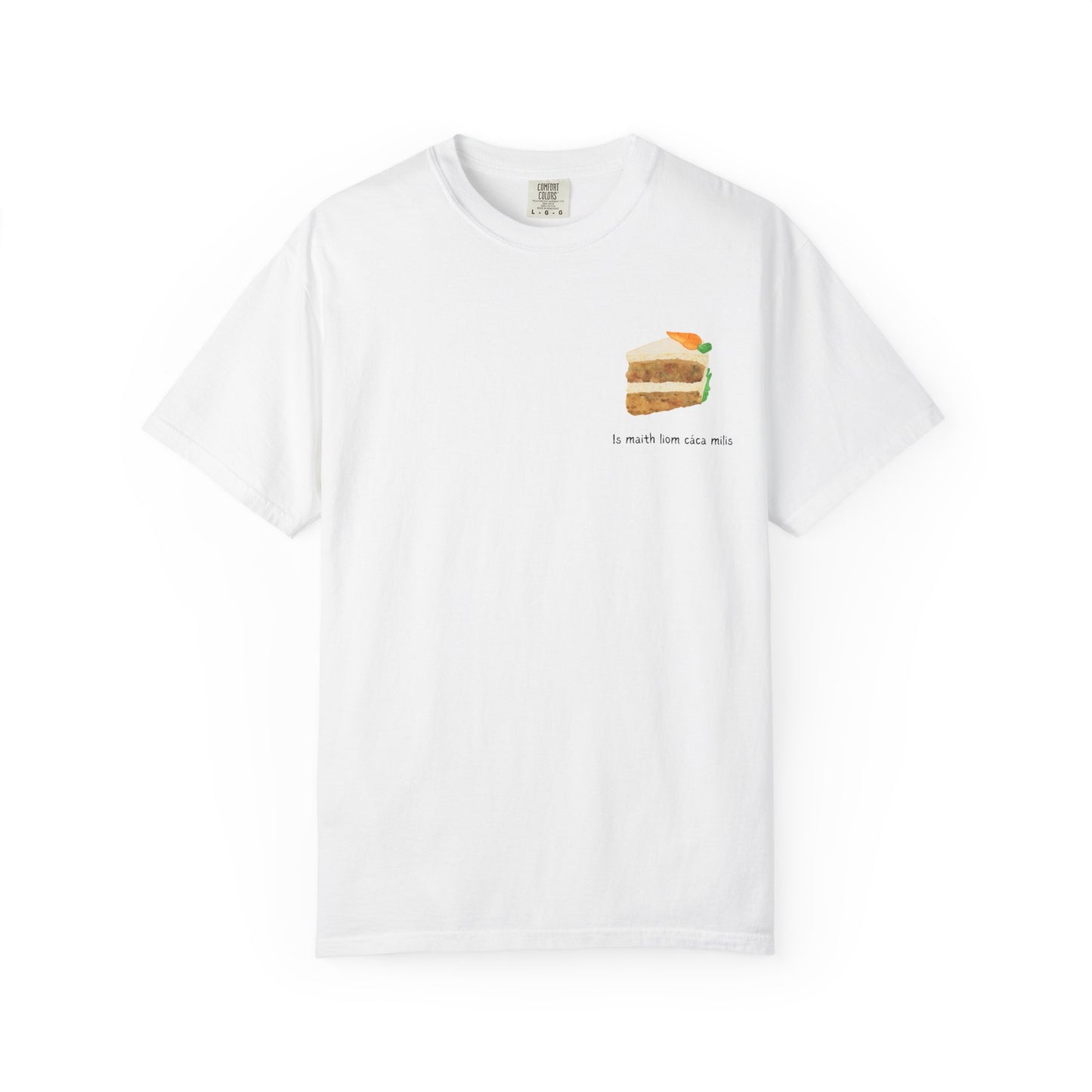 Cáca Milis Graphic Tee - White