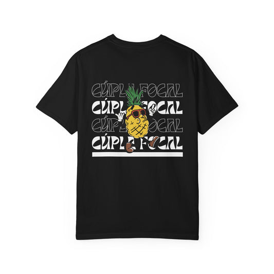 Cúpla Focal Pineapple Graphic Tee- Black