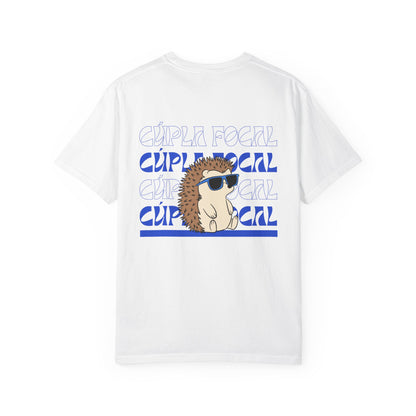Cúpla Focal Graphic Tee- White/Blue
