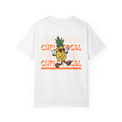 Cúpla Focal Pineapple Graphic Tee- White